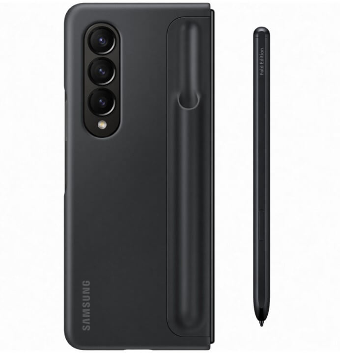 Оригинален Калъф с Писалка и Зарядно за Samsung Z Fold 4, Note Package Case EF-OF93KKB, Черен (2)