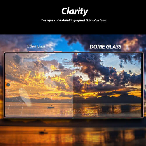 Стъклен Протектор за Samsung S22 Ultra, Whitestone Dome UV Glass Replacement (Без Лампа), Прозрачен (5)