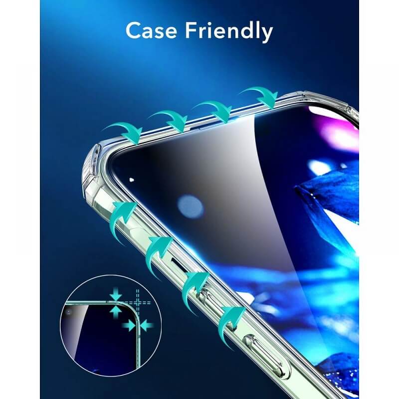 Стъклен Протектор за iPhone 13 Pro/ 13, ESR Armorite 5D Glass 2бр., Прозрачен (2)