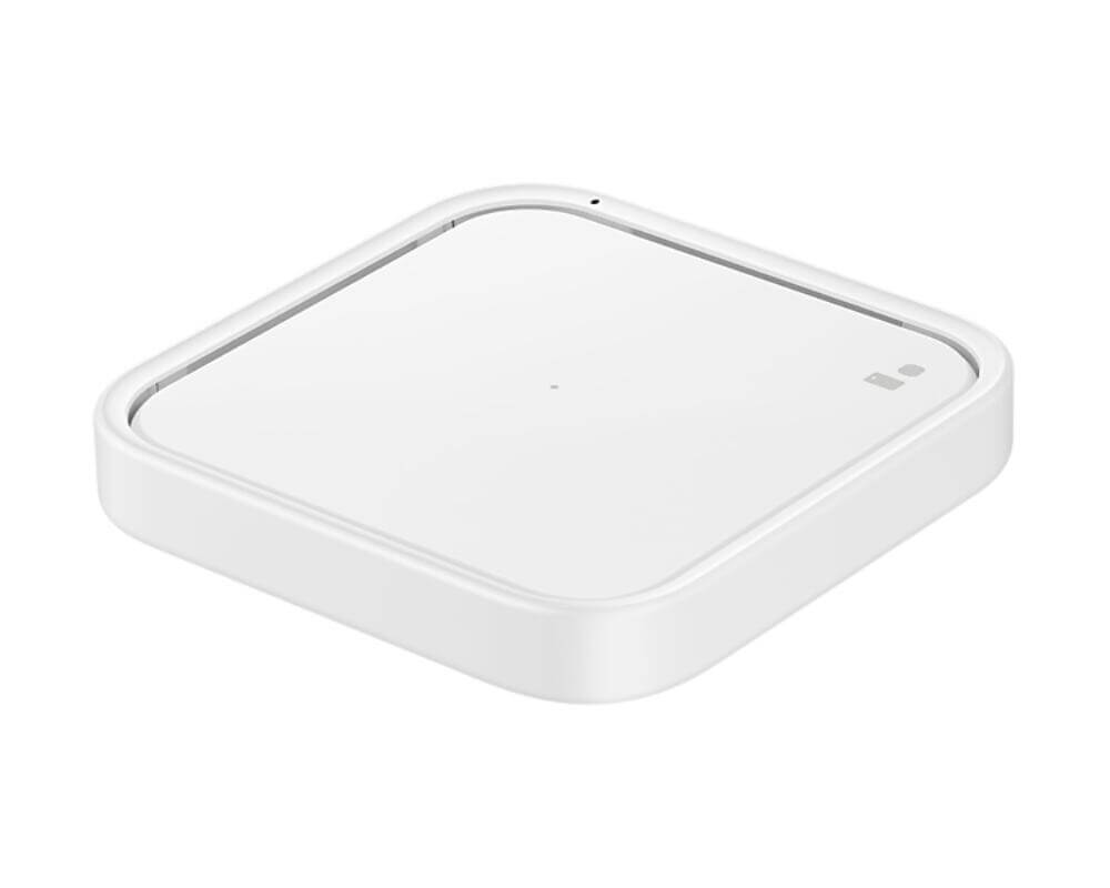 Безжично Зарядно Samsung Wireless Charging Pad EP-P2400BWE 15W, Бял (2)