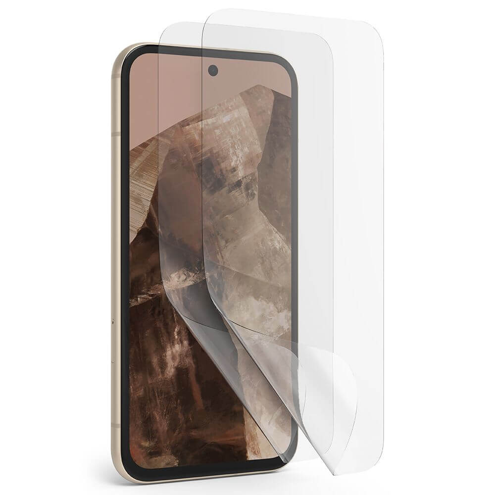 Гъвкав Протектор за Google Pixel 8A, Ringke Dual Easy Full Glass, Прозрачен (2)