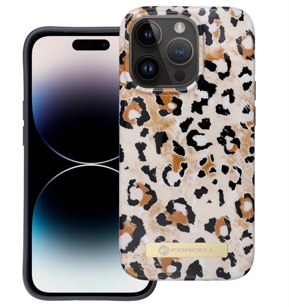 Magsafe Калъф за iPhone 14 Pro, Forcell F-Protect Mirage Wild Panther, Цветен (3)