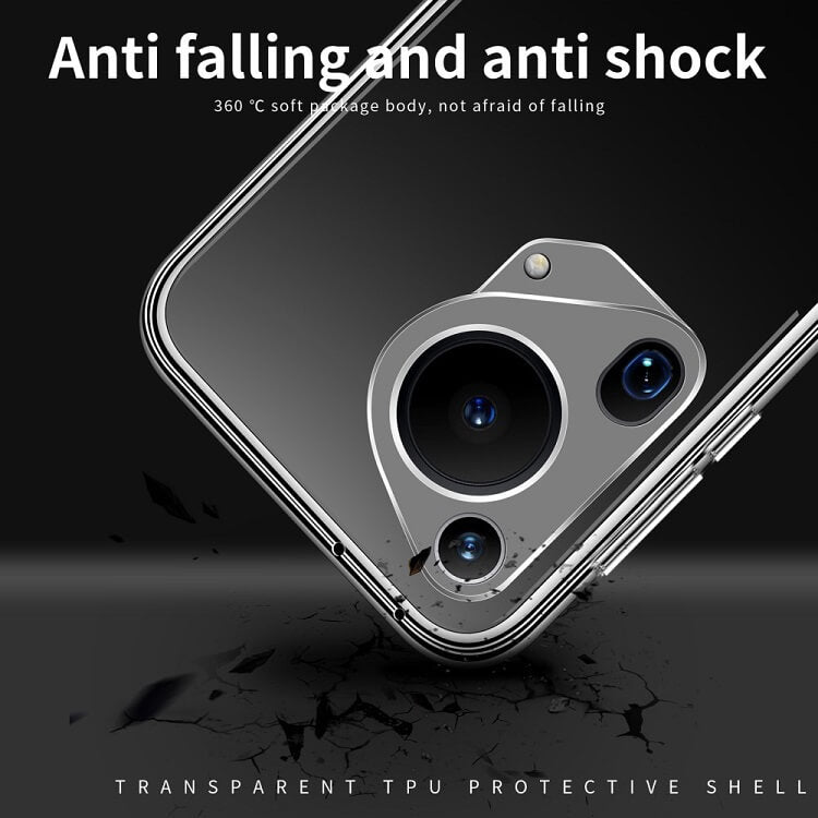 Силиконов Калъф за Huawei Pura 70 Ultra, Slim Transperant Case, Прозрачен (6)