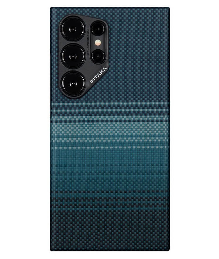 Magsafe Калъф за Samsung S24 Ultra, Pitaka MagEZ 4 Case, Син