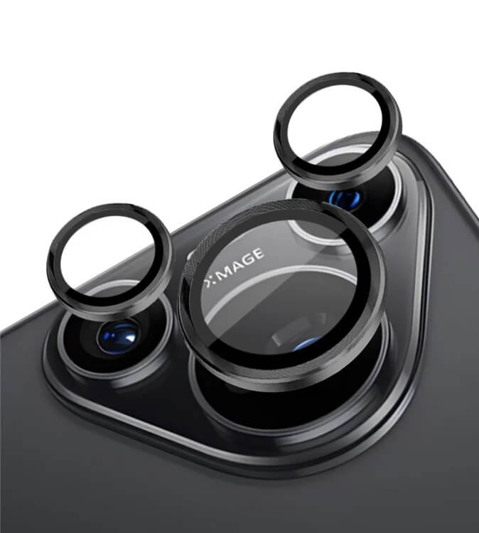 Протектор за Камерата на Huawei Pura 70 Pro, GKK CamRing Lens Glass, Черен (2)