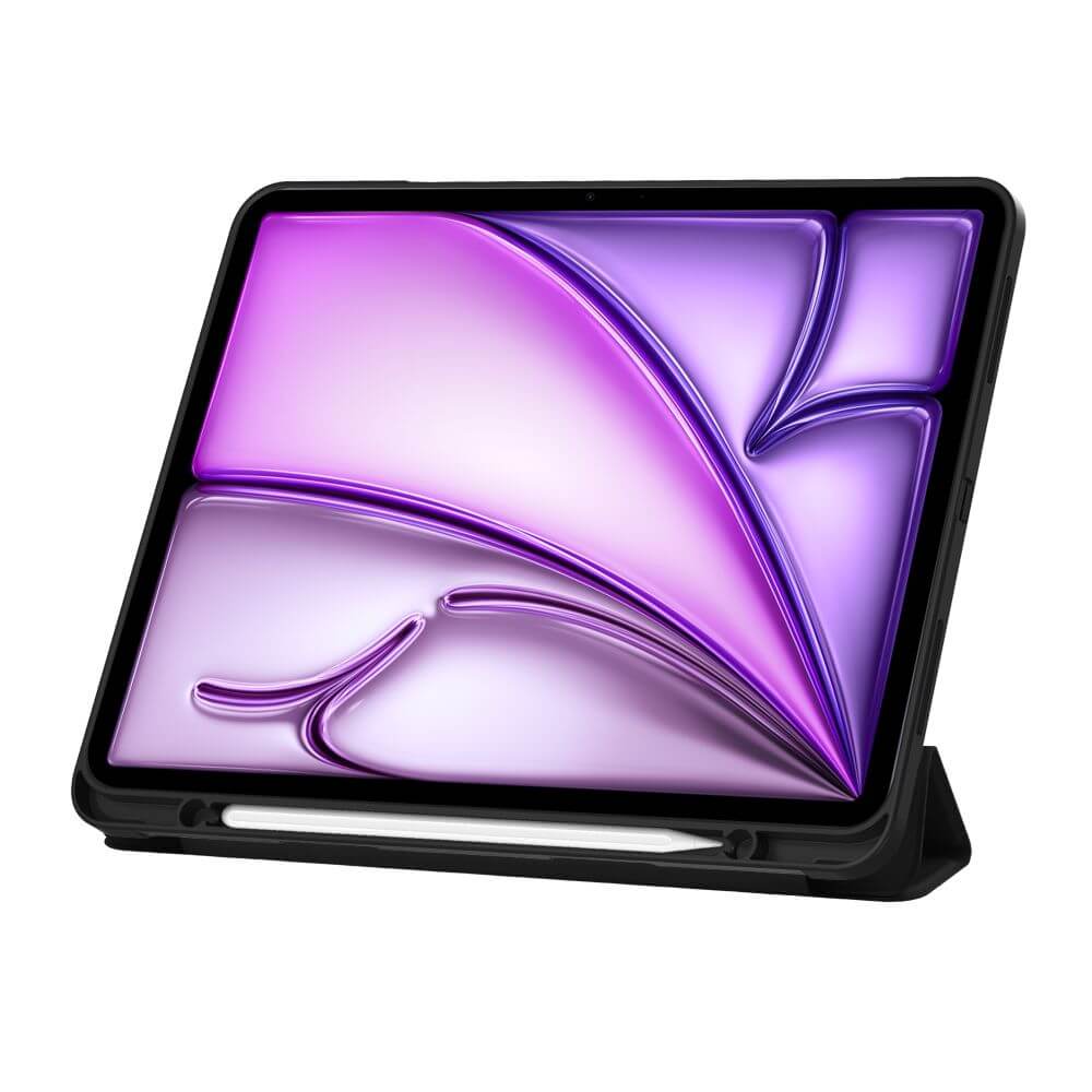 Защитен Калъф за Калъф за iPad Air 13" M4/ M3/ M2, Tech-Protect Trifold Slim Case, Черен (5)