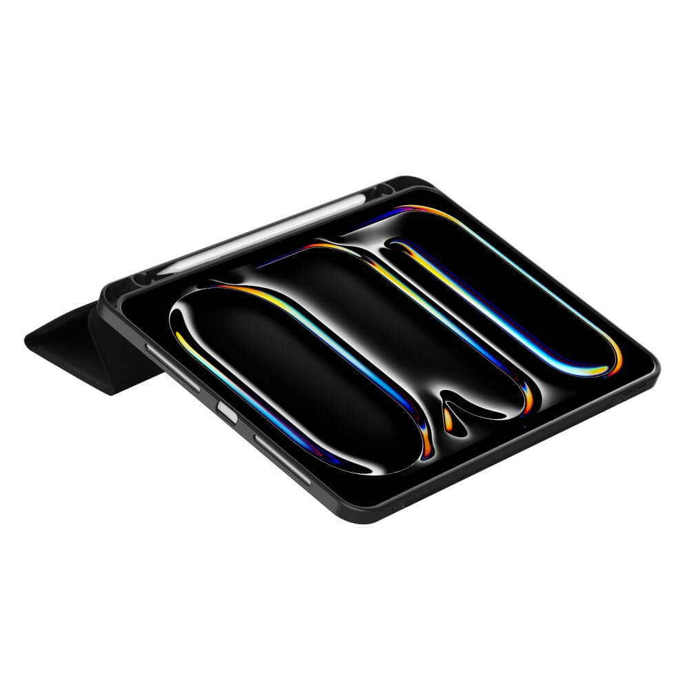 Защитен Калъф за iPad Pro 11 2025-2024, Tech-Protect Trifold Slim Case, Черен (4)