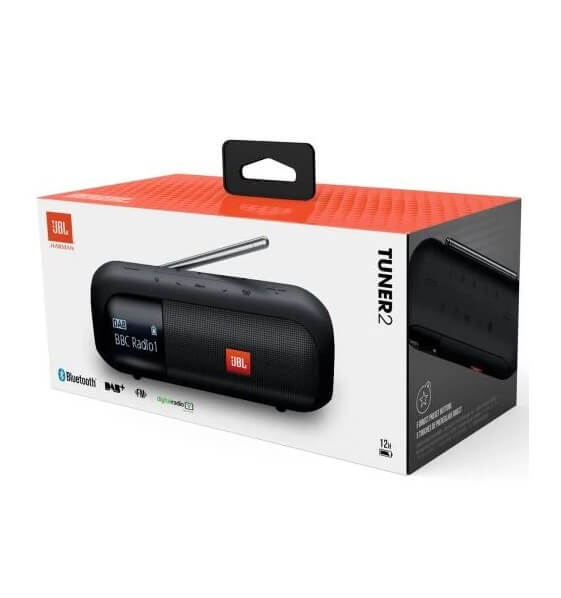 Преносимо Радио, JBL Tuner 2, Черен (8)
