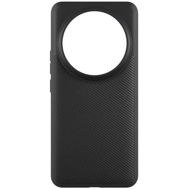 Матов Силиконов Калъф за Xiaomi 14 Ultra, Imak Twill Case, Черен (3)