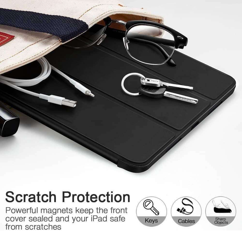 Защитен Калъф за iPad 9/ 8/ 7 10.2", ESR Rebound Case, Черен (7)