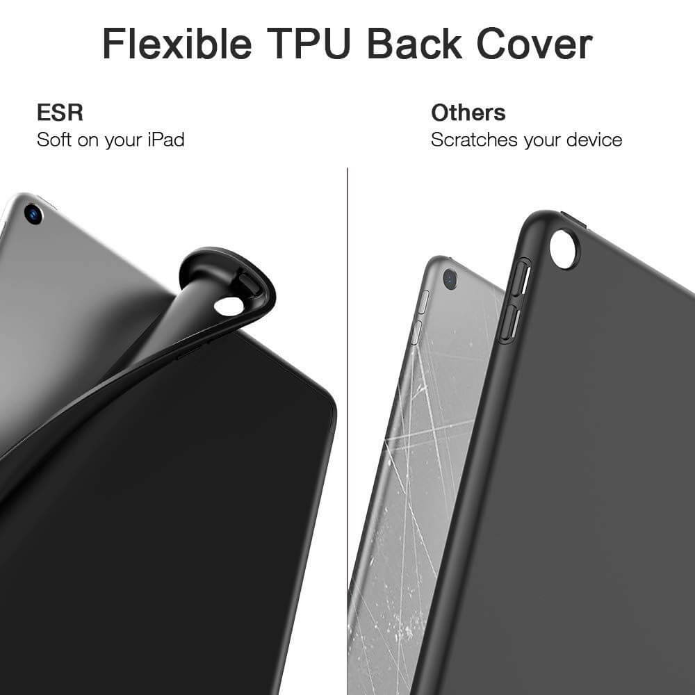 Защитен Калъф за iPad 9/ 8/ 7 10.2", ESR Rebound Case, Черен (6)