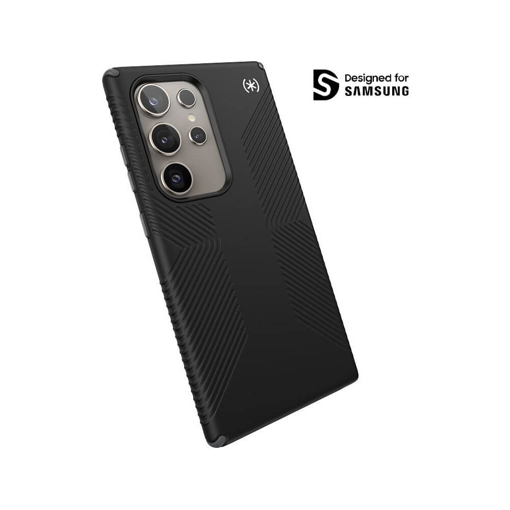 Екстремен Калъф за Samsung S24 Ultra, Speck Presidio 2 Grip Case, Черен (2)