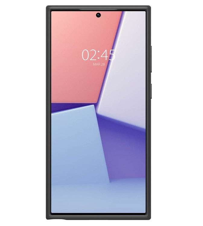 Противоударен Калъф за Samsung S24 Ultra, Spigen Thin Fit Case, Черен (2)