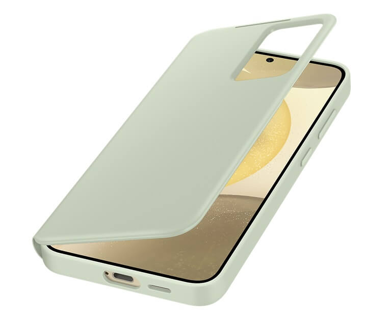 Оригинален Активен Калъф за Samsung S24 Smart View Wallet Book Case EF-ZS921CGEGWW, Зелен (4)