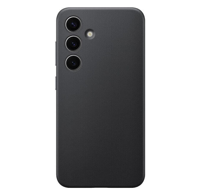 Оригинален Кожен Калъф за Samsung S24 Plus, Vegan Leather Cover Case GP-FPS926HCABW, Черен (2)