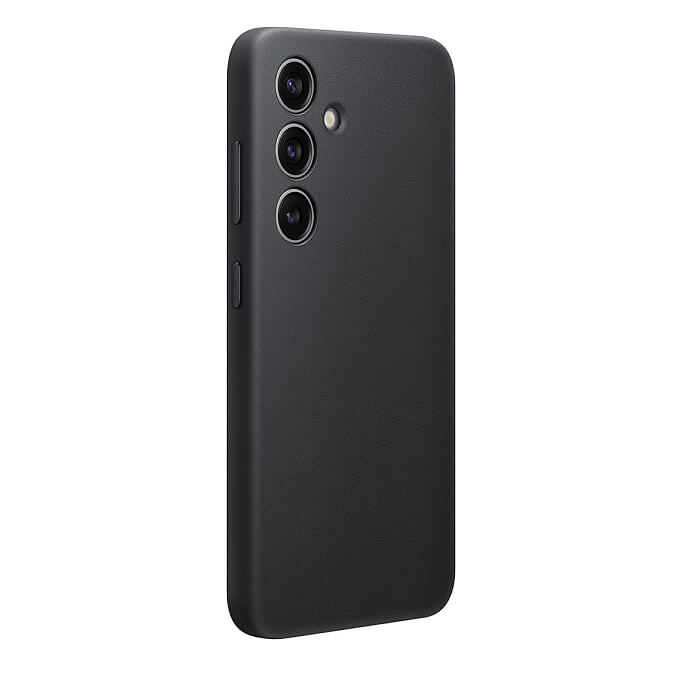 Оригинален Кожен Калъф за Samsung S24, Vegan Leather Cover Case GP-FPS921HCABW, Черен (2)