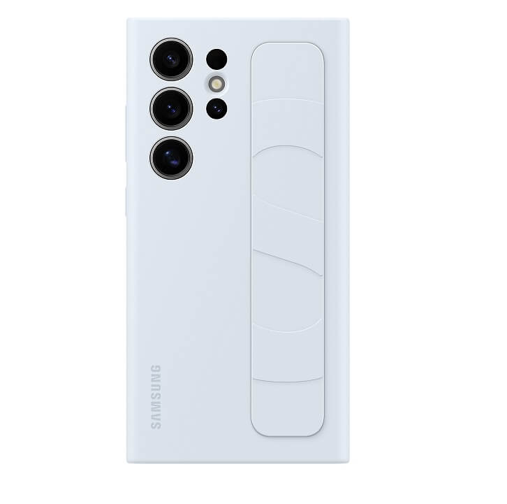 Оригинален Калъф с Държач за Samsung S24 Ultra, Standing Grip Case EF-GS928CLEGWW, Син (3)