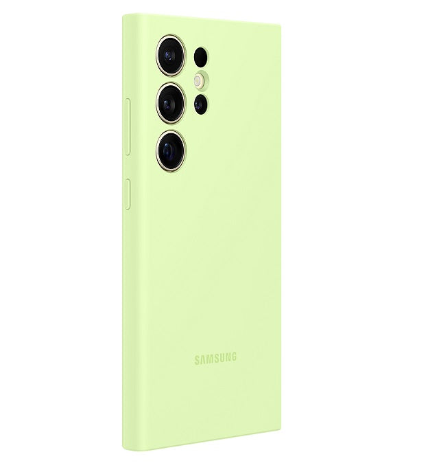 Оригинален Силиконов Калъф за Samsung S24 Ultra, Silicone Case EF-PS928TGEGWW, Зелен (2)