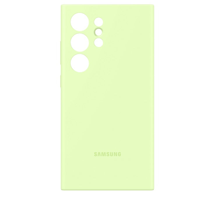 Оригинален Силиконов Калъф за Samsung S24 Ultra, Silicone Case EF-PS928TGEGWW, Зелен (4)