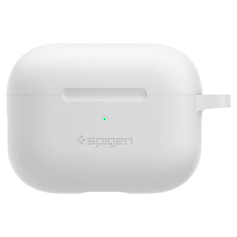 Противоударен Калъф за Apple AirPods Pro/2, Spigen Silicone Fit Case, Бял (2)