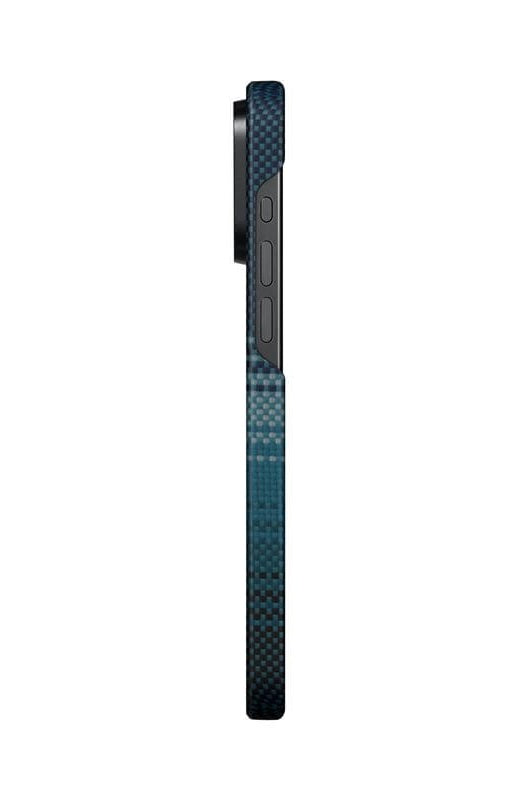 Magsafe Калъф за iPhone 15 Pro Max, Pitaka MagEZ 5 Case, Син (8)