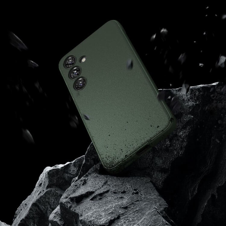 Противоударен Силиконов Калъф за Samsung S24, Ringke Onyx Case, Зелен (10)