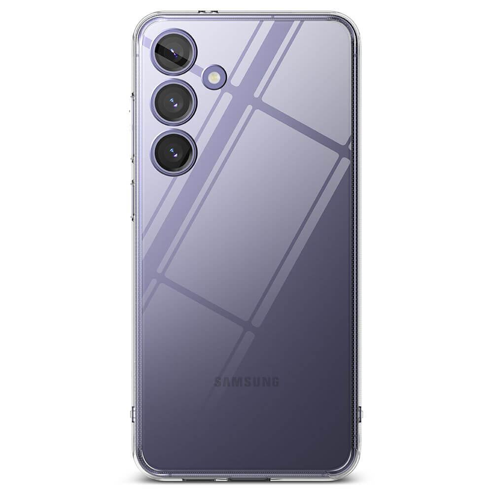 Противоударен Хибриден Калъф за Samsung S24, Ringke Fusion Case, Прозрачен (2)