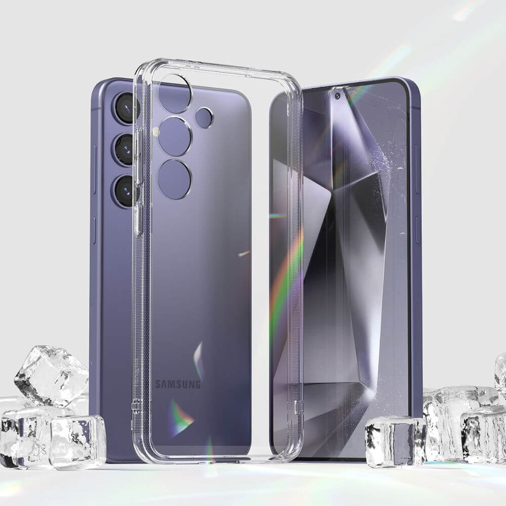 Противоударен Хибриден Калъф за Samsung S24 Plus, Ringke Fusion Case, Прозрачен (5)