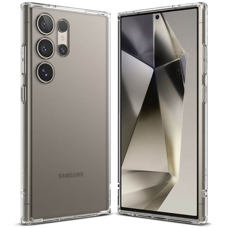 Матов Калъф за Samsung S24 Ultra, Ringke Fusion Matte Case, Прозрачен (2)