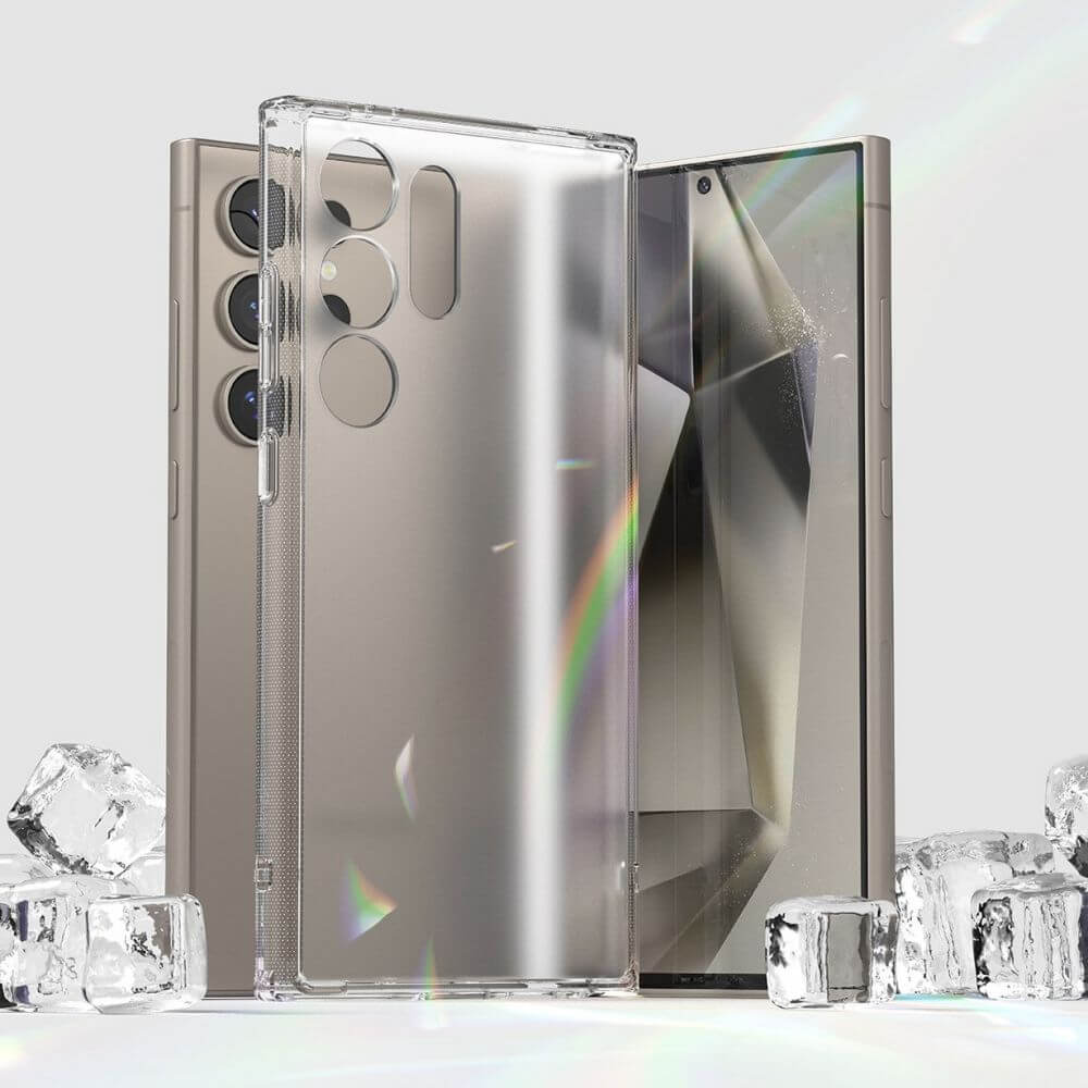 Матов Калъф за Samsung S24 Ultra, Ringke Fusion Matte Case, Прозрачен (8)