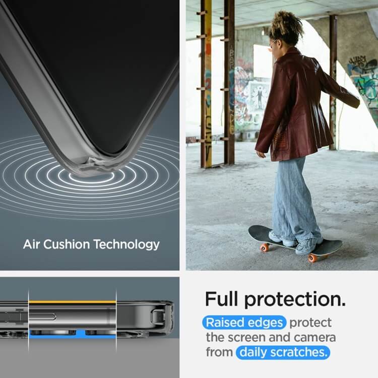 Силиконов Калъф за Samsung S24, Spigen Liquid Space Crystal Case, Черен (9)