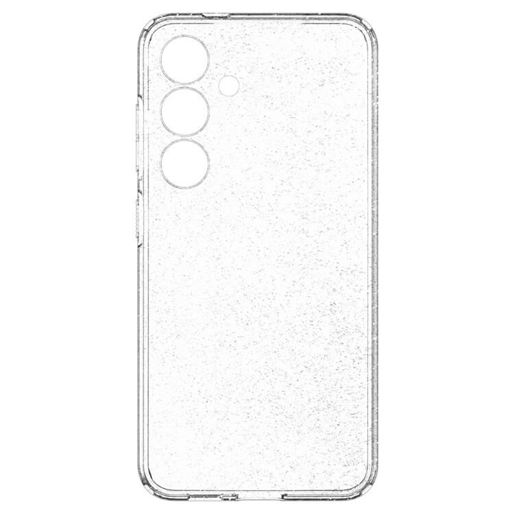 Блестящ Калъф за Samsung S24, Spigen Liquid Crystal Glitter Quartz Case, Прозрачен (6)