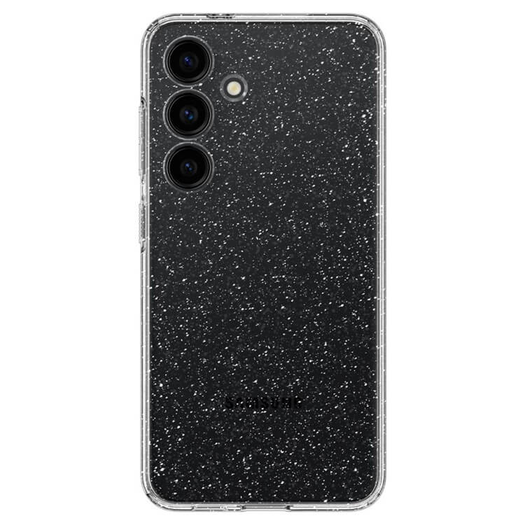 Блестящ Калъф за Samsung S24, Spigen Liquid Crystal Glitter Quartz Case, Прозрачен (5)