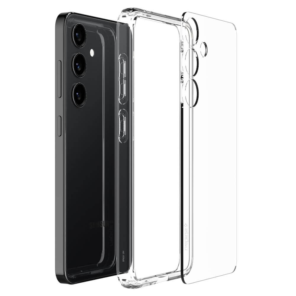 Противоударен Хибриден Калъф за Samsung S24 Plus, Spigen Ultra Hybrid Case, Прозрачен (5)