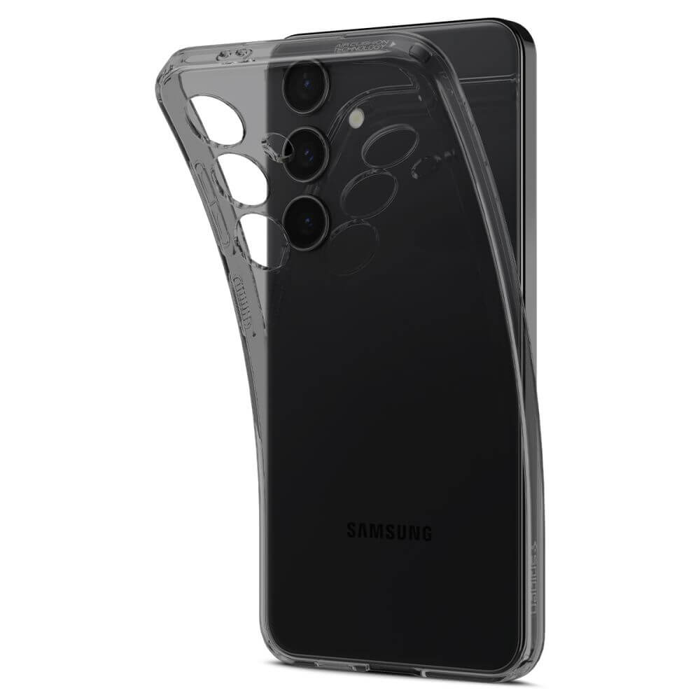 Силиконов Калъф за Samsung S24 Plus, Spigen Liquid Space Crystal Case, Черен (6)