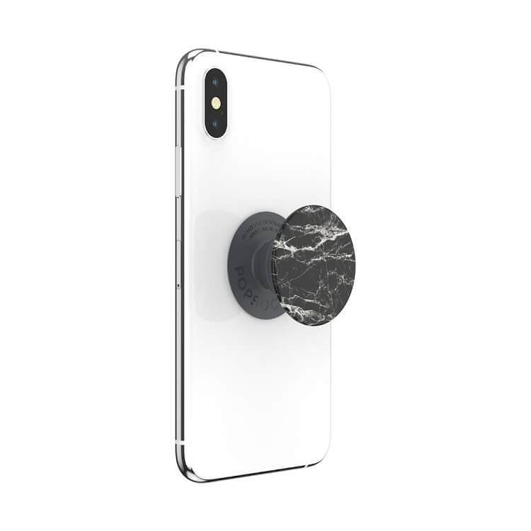 Поставка-Дръжка за Телефон, Popsockets PopGrip Modern Marble, Черен (5)