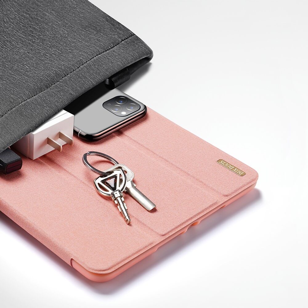 Калъф с Pen Поставка за iPad 9/ 8/ 7 10.2", Dux Ducis Domo Case, Розов (2)