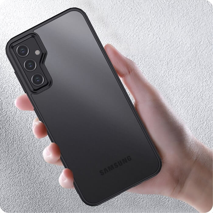 Матов Калъф за Xiaomi Poco X6 5G, Tech-Protect MagMat Hybrid Case, Черен (3)
