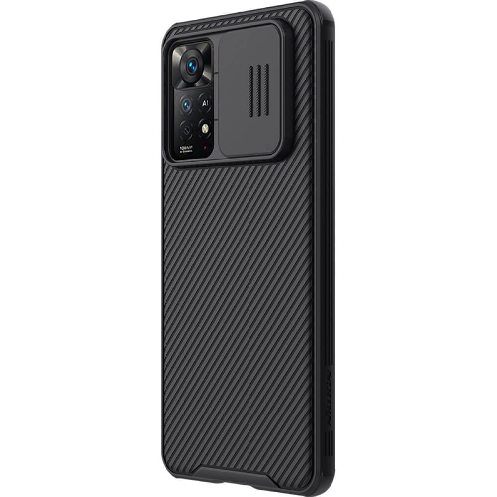 Калъф с Плъзгач за Камера за Xiaomi Redmi Note 12 Pro 4G, Nillkin CamShield Case, Черен (3)