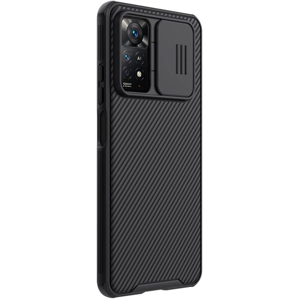 Калъф с Плъзгач за Камера за Xiaomi Redmi Note 12 Pro 4G, Nillkin CamShield Case, Черен (2)