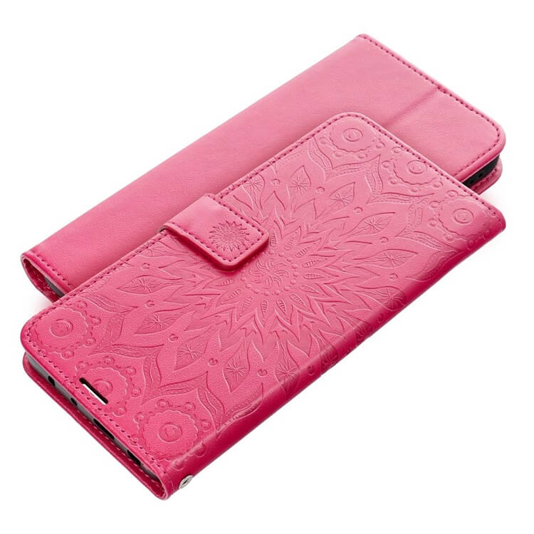Кожен Калъф за Samsung A25, Forcell Mezzo Book Case, Червен (6)