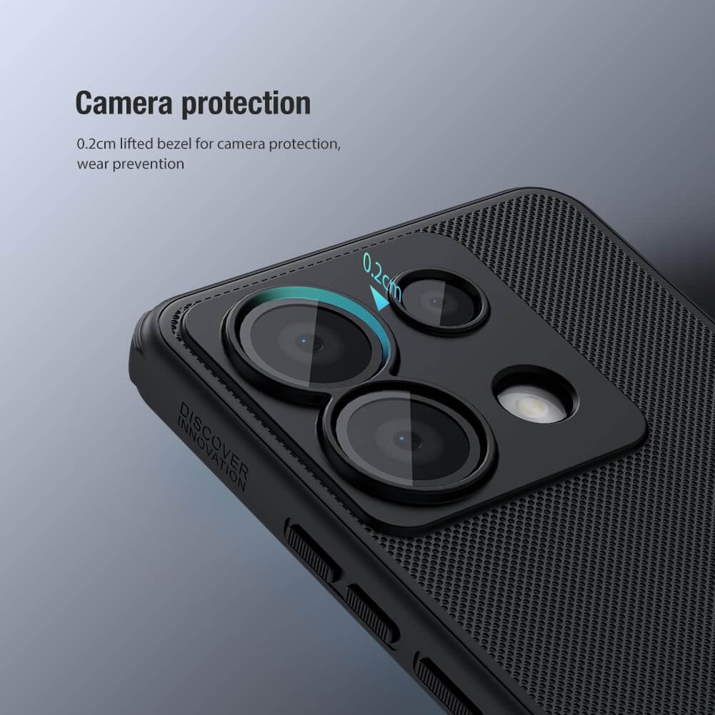 Калъф за Xiaomi Redmi Note 13 Pro 5G, Nillkin Super Frosted Case, Черен (5)