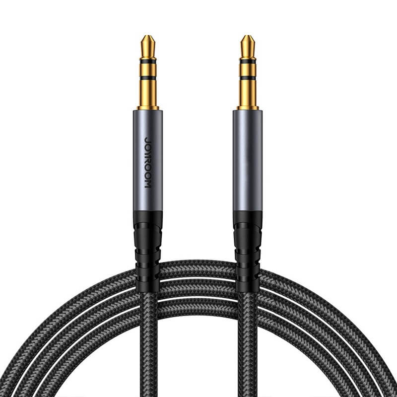Аудио Кабел, Joyroom Aux 3.5 mm Jack 2m, Черен