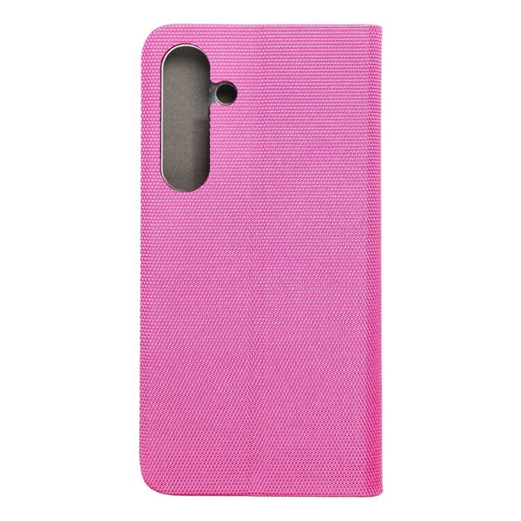 Луксозен Калъф за Samsung S24 Plus, Sensitive Book Case, Розов (2)