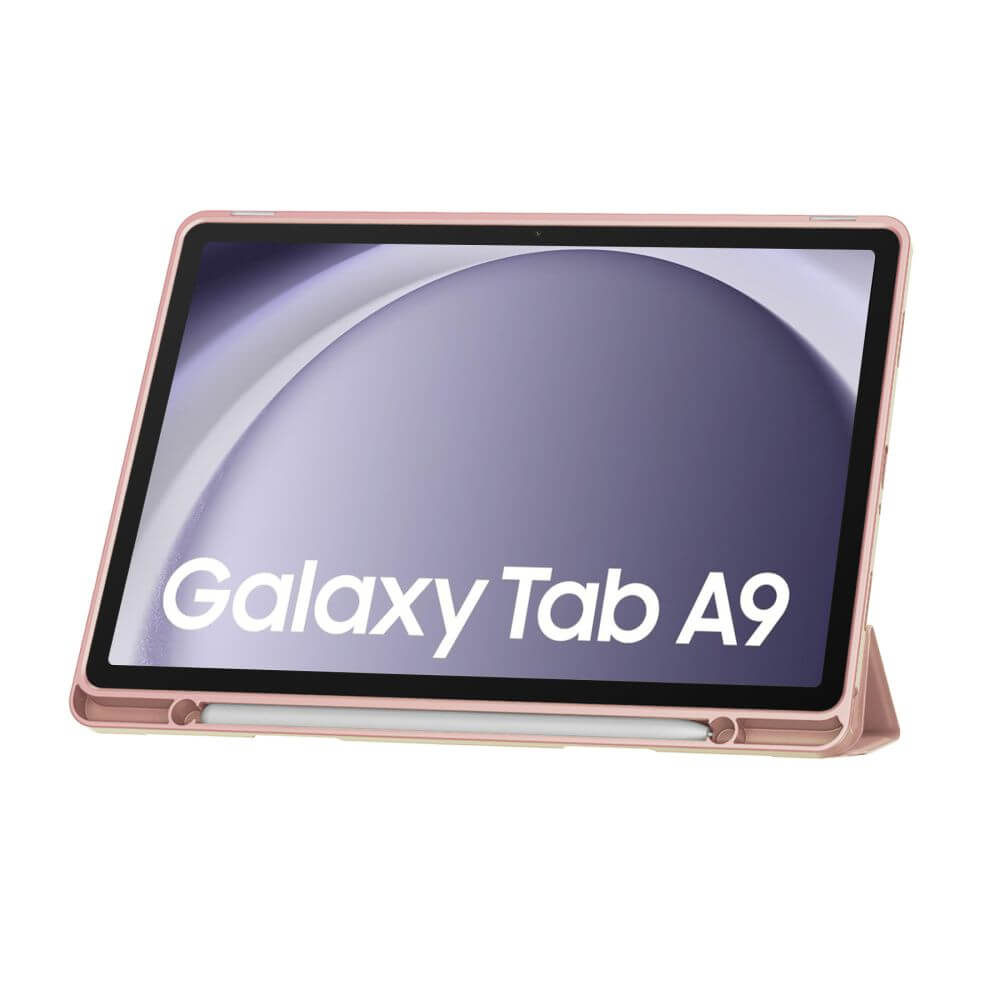 Защитен Калъф за Samsung Tab A9 Plus 11", Tech-Protect Trifold Slim Case, Розов (2)