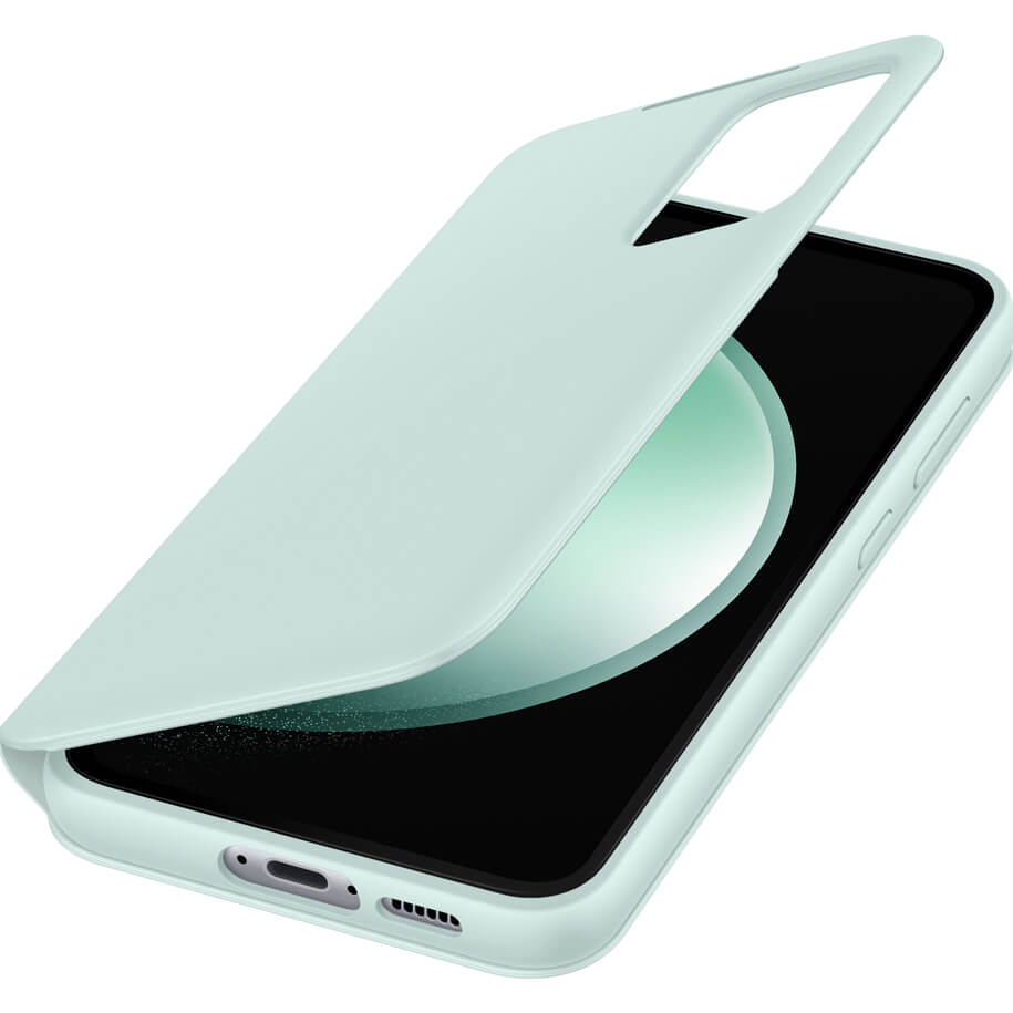 Оригинален Активен Калъф за Samsung S23 FE Smart View Wallet Book Case EF-ZS711CMEGWW, Резедав (2)