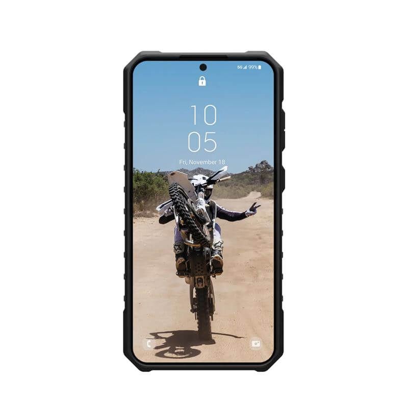 Противоударен Калъф за Samsung S23 FE, UAG Pathfinder Ice Case, Черен (4)