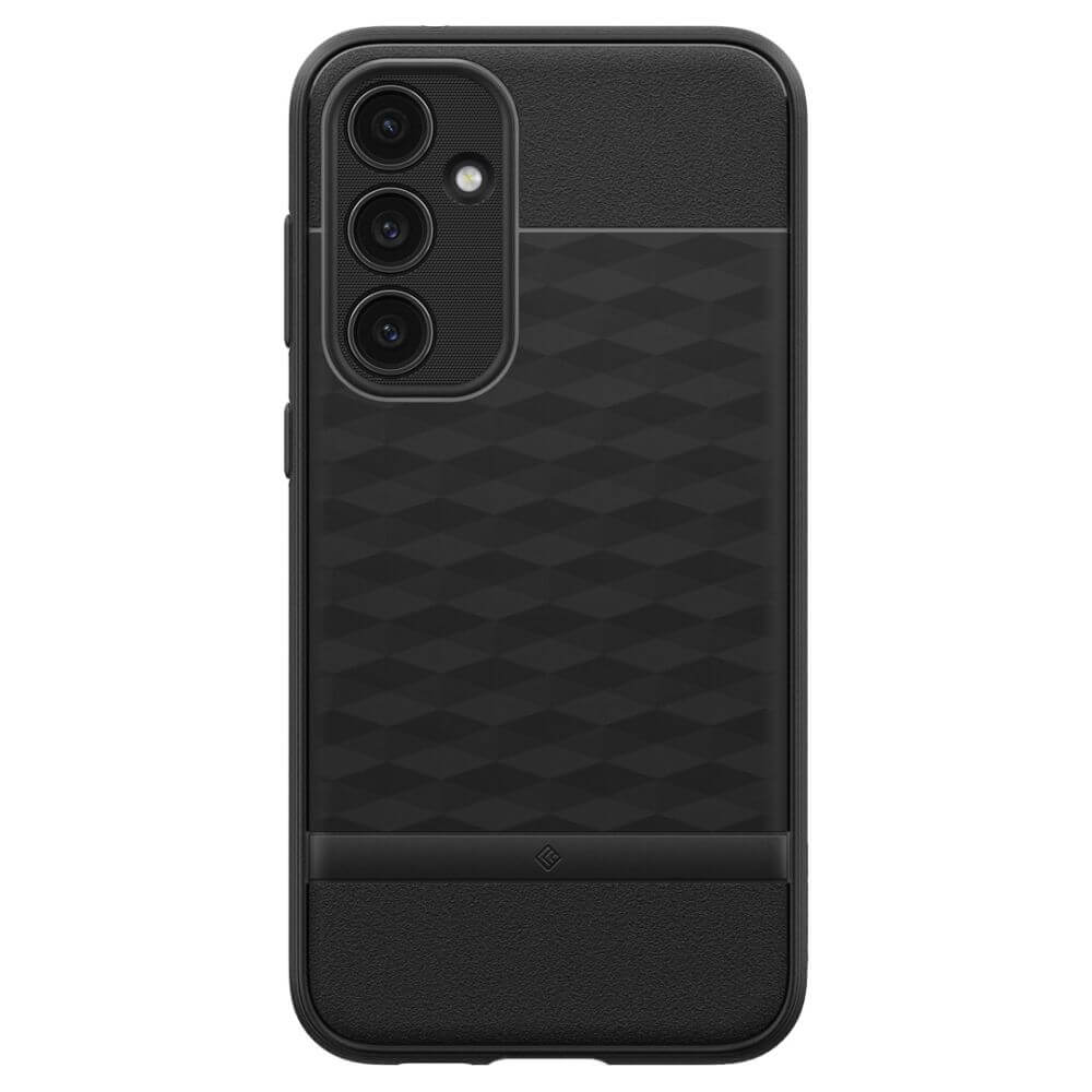 Противоударен Калъф за Samsung S23 FE, Spigen Caseology Parallax, Черен (2)