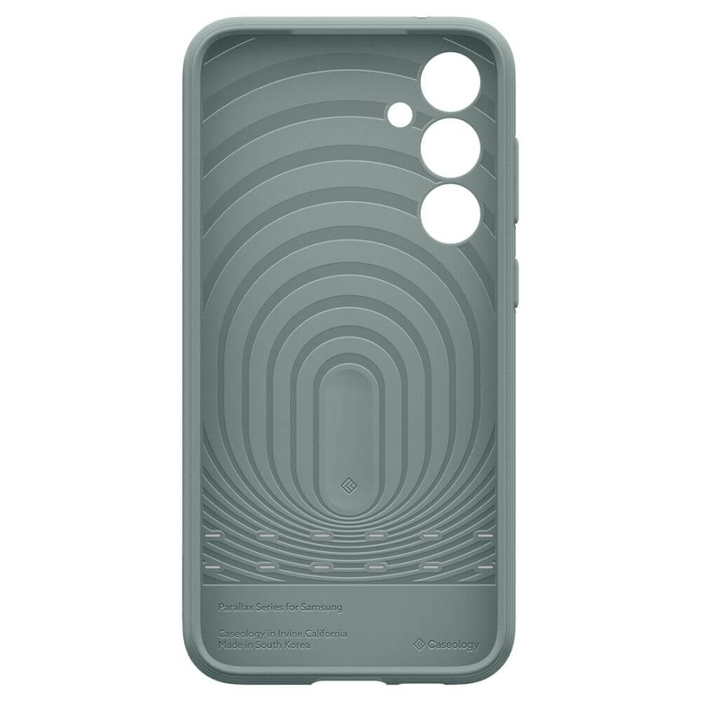 Противоударен Калъф за Samsung S23 FE, Spigen Caseology Parallax, Зелен (3)