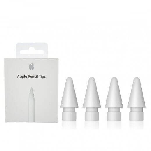 Оригинални Писци за Apple Pencil Tips-4 Mlun2zm/a, Бял